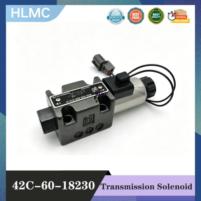 42C-60-18230 42C6018230 Transmission Solenoid Valve for Komatsu WA800 WA900 WA1200 HD325 HD405 HD465 HD605 HD785 Parts