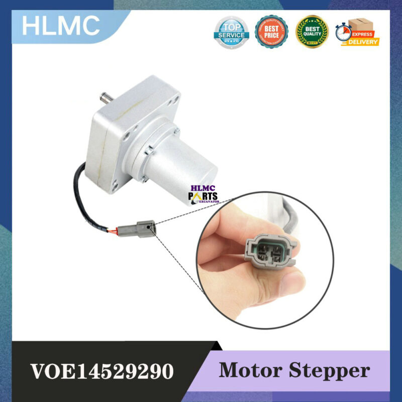 Throttle Motor Stepper VOE14529290 for VOLVO EC140 EC150 EC210 EC240 EC290 EC360 Excavator Electrical Parts