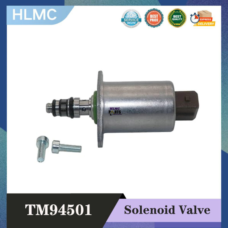 TM94501 Proportional Solenoid Valve 12V 50bar for Thomas Sany SY215 SY335 Excavator Hydraulic Parts