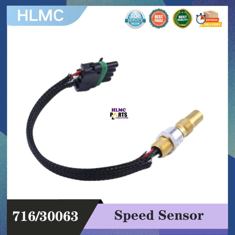 716/30063 Speed Sensor For JCB Telescopic Forklift 535-140H 535-125H 537H TLT-25D TLT-30D TLT-35D Equipment Replacement Part