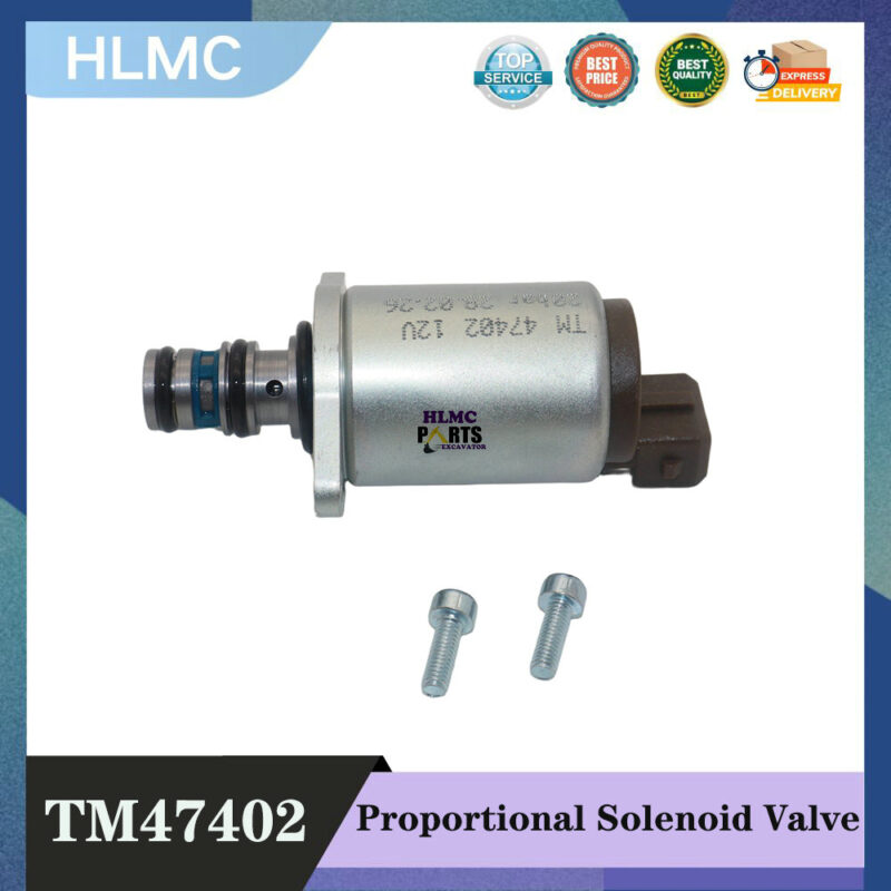 TM47402 Proportional Solenoid Valve Hydraulic Parts 12V 20BAR for Forklift Hydraulic Pump Linde Hyster Yale Toyota