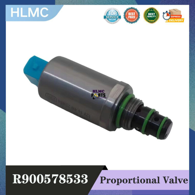 Control Valve R900578533 FTWE2KC33/100 12V for Sany SY55 SY60 SY75C Liugong 906D XCMG XE60D Mini Excavator Valve