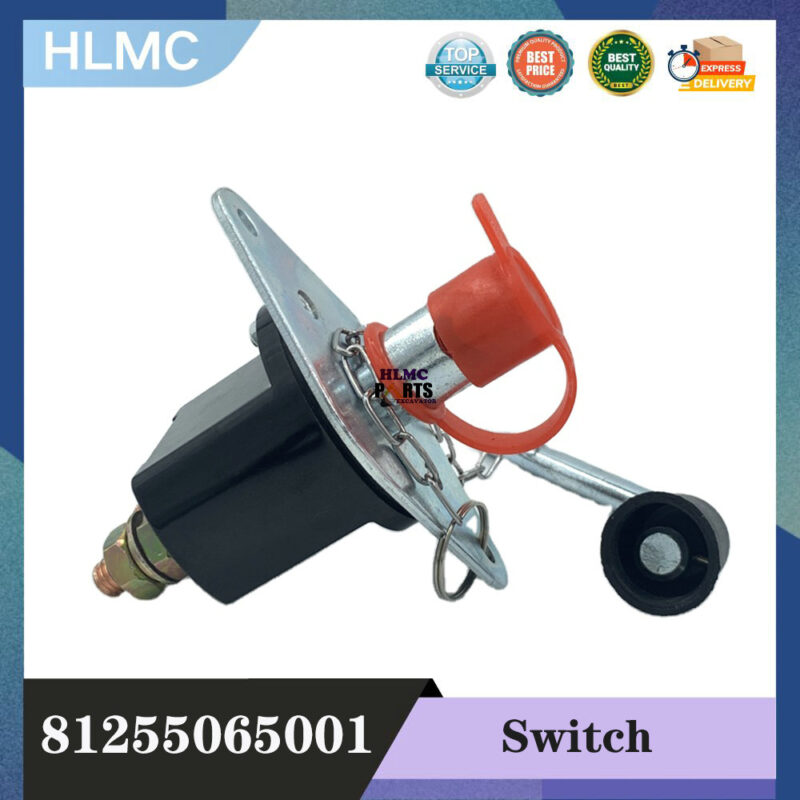 Battery Disconnect Switch ON-OFF Master Isolation Switch for Howo Truck 81255065001