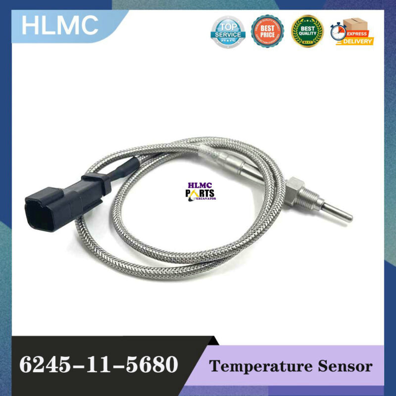 Excavator Temperature Sensor 6245-11-5680 6245115680 Exhaust Temperature Sensor for Bulldozer D375A-6R