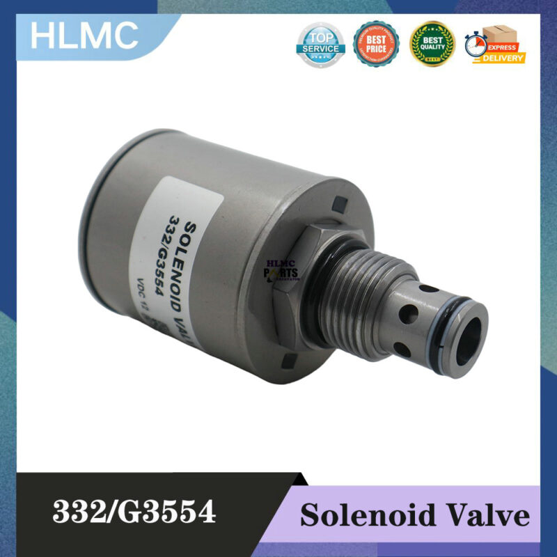 332/G3554 332-G3554 Solenoid Valve Assembly for JCB 3CX 4CX 3DX JCB444 Backhoe Loader Hydraulic Parts
