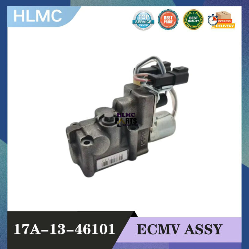 Excavator Spare Parts ECMV ASSY 17A-13-46101 Engine Part Valve Assy D155AXI-8 Construction Machinery Parts