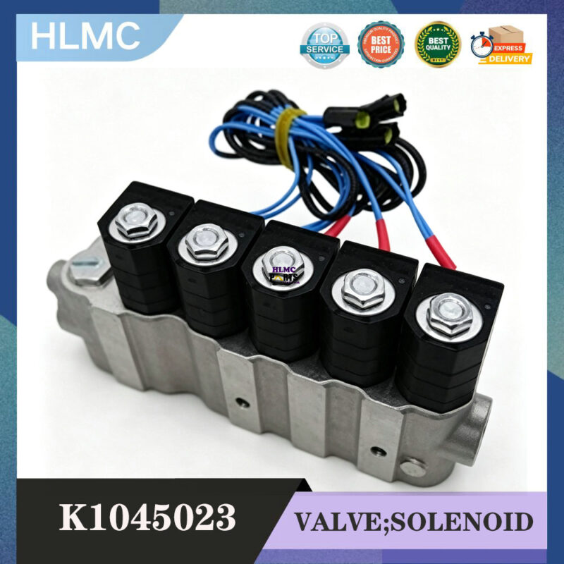 K1045023 Solenoid Valve Assembly Applicable to DX140LC DX140LCR DX180LC DX220 DX225LC DX300LC DX340LC